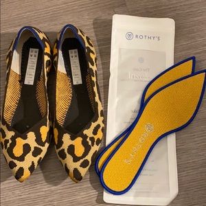 Leopard Rothys Size 9.5